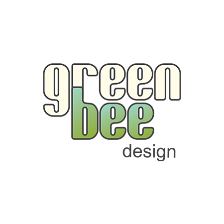 green bee design