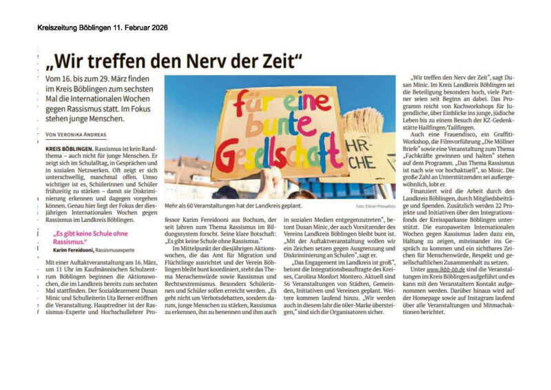 Zeitungsartikel_Kreiszeitung_Boeblingen