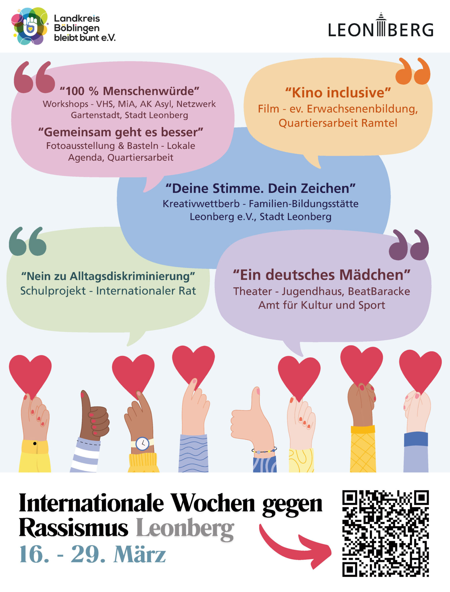 202603_10 Internationale Wochen gegen Rassismus_Plakat